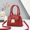 Bolso de Concha con Cierre de Clip de Acero de Gama Alta, Bolso Cruzado, Bolso de Hombro para Mujer, Bolso Exquisito, Bolso de Noche con Patrón de Palillo de Dientes, Bolso para el Trabajo