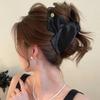 Nuevo Clip Triangular de Concha de Satén de Verano Clip de Tiburón Elegante de Gama Alta Pasador para el Pelo en la Parte Trasera de la Cabeza Accesorios para el Cabello Tocado para Mujeres