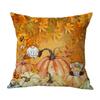 Funda de almohada de lino para sofá, dormitorio, serie del Festival de la Cosecha de Otoño, venta transfronteriza, con estampado de una sola cara