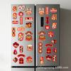 Nuevo Hogar Calentamiento de Casa Pegatinas Magnéticas para Refrigerador Calentamiento de Casa Decoración Disposición de Escena Mudanza Suministros Festivos Magnéticos Creativos