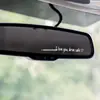 Comercio Exterior Amo Conducir Seguro Conducción Segura Impermeable Vinilo Pegatina para Coche Universal para Coche Decoración de Espejo Retrovisor