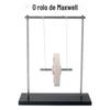 Pêndulo de rolamento Maxwell grande energia cinética totalmente metálica conversão de energia potencial conservação de energia mecânica pêndulo lei de movimento