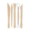 Cuchillo para Esculpir Arcilla Niños Bricolaje Arcilla Suave Modelado Arcilla de Alfarería Escultura Cinco Piezas Juego de Herramientas para Arcilla Suave