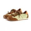 Zapatillas de Entrenamiento Shougu Retro de Nicho Súper Populares Estilo Ballet para Mujer, Nuevo Modelo 2026, Transpirables de Verano, Cuadradas, Versátiles, Casuales