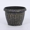 Wen Lei vaso de flores retrô redondo simples imitação de pedra plástico europeu grosso durável fábrica de vasos de flores retrô atacado