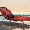 Sofá Nórdico de Ratán para Exterior Silla de Ratán para Patio Combinación de Ratán para Jardín Mesa y Silla de Ratán Ocio Muebles de Exterior Balcón