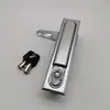 Cilindro de cerradura de bala MS818FK cerradura plana plateada, cilindro de cerradura de flor de ciruelo cerradura plana, cilindro de cerradura antirrobo cerradura plana