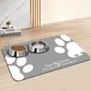 Alfombrilla Divertida para Alimentar Mascotas con Forma Especial de Dibujos Animados, Barro de Diatomeas, Absorbente de Agua, Antideslizante y Resistente a Manchas, de Fácil Cuidado para el Hogar, Alfombrilla de Juego para Mascotas