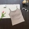 Nuevo chaleco cálido de forro polar acrílico para otoño e invierno para mujer, camisola versátil de canalé con almohadilla en el pecho, top interior liso de corte ajustado