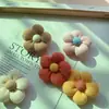Decoração de Roupas Coração de Florzinha Fofa Flor de Tecido Feita à Mão Flor de Cinco Pétalas Acessórios Broche Acessórios