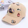 Gorra de Béisbol para Niños 2026 Primavera Nuevo Sombrero para el Sol Estilo Coreano Súper Linda Dibujos Animados Gatito Pato Gorra Exportación