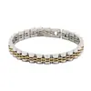 Joyería de moda coreana pulsera de correa de acero inoxidable para hombre y mujer pulsera de cadena de reloj fina de personalidad venta al por mayor