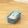 Caja de almacenamiento de artículos diversos, cesta de plástico para armarios del hogar, cesta de almacenamiento para refrigerios y juguetes, caja de almacenamiento grande, cesta de almacenamiento