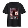Camiseta Crazy Gambling Deep Animação Círculo Casal Masculino e Feminino Estudante Manga Curta Lua Amarela Luna Cobra Manga Sonho Camiseta de Algodão