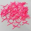 20 Mini Lazos Finos de Cinta para Decoración de Pasteles, Adornos Festivos para Repostería y Postres, Accesorios Florales para Globos