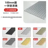 Tiras Antideslizantes para Escaleras de Aleación de Aluminio, Tiras para Peldaños, Tiras Antideslizantes para Baldosas Metálicas, Tiras para Bordes de Mármol, Tiras de Borde