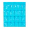 Bolsa de almacenamiento transparente para teléfono móvil de tela Oxford, bolsillo colgante, bolsillo para tarjeta de recogida, bolsillo para teléfono móvil, bolsa de almacenamiento de pared