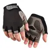 Guantes de Ciclismo Medio Dedo para Hombres y Mujeres Verano Antideslizantes Resistentes al Desgaste Protección Solar Bicicleta de Carretera Motocicleta Almohadilla en la Palma Silicona Engrosada Absorción de Impactos