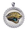 Collar con colgante del equipo de rugby Jacksonville Jaguars de la Federación Nacional 32 de EE. UU.