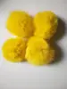 Pérola de Pelo de Lontra Vison Bola de Pelo de Coelho Imitação Pingente de Chave Produtos Artesanais DIY Joias de Bola de Pelo de Coelho Venda por Atacado