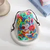 Cuerda para el pelo linda y bonita que no daña el pelo, Diadema para niños, Goma elástica de lana, Goma para el pelo de bebé, Accesorio para el pelo de aro de toalla