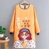 Limpeza manual à prova d'água à prova de óleo para uso doméstico na cozinha, sem mangas, para cintura, trabalho, chá de leite, manicure, roupas de proteção, roupas de trabalho femininas, avental