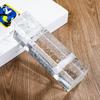 Ladrillos de Vidrio de Cristal Ultra Blancos Muro Divisorio Ladrillos Muro Paisajístico de Ingeniería Cuadrados de Colores Sólidos Escarchados Translúcidos
