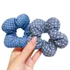 Pano de esponja infantil, flor, bola, anel de cabelo infantil, elástico de cabelo sem ferimentos, corda de cabelo, tira de borracha, chapéu para meninas