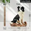 Adornos de madera de moda para productos transfronterizos con etiquetas para dropshipping, decoraciones de madera planas 2D, manualidades de madera para decoración del hogar