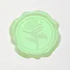 Nuevas Pegatinas de Sello de Cera Aurora, Pegatinas de Sello de Cera Polarizadas Coloridas, Personalizables con Logo