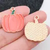 Transfronterizo 23 Gotas de Aceite Linda Calabaza de Acción de Gracias Búho Colgante Pulsera Llavero Accesorios de Joyería DIY