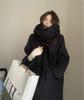 Bufanda de Cuadros de Alta Gama para Mujer Invierno 2024 Nuevo Estilo Coreano Versátil Estudiante Linda Pareja Bufanda Gruesa Cálida