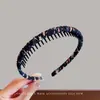 Diadema Floral Estilo Francés Vintage con Dientes, Aro para el Cabello Antideslizante, Pasador Estilo Hada para Lavarse la Cara, Accesorio para el Cabello para Niñas