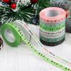 Cinta de Navidad Árbol de Navidad Corona Lazo Decoración Hilo Cinturón Manualidad DIY Embalaje de Regalo Cinta de Navidad