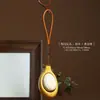 Pingente de Bule de Jacarandá Natural Brinquedo para Alívio do Estresse Chaveiro Estilo Chinês Vintage Peça Artesanal de Mão
