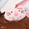 Accesorios Rosados de Gato Manzana Estilo Japonés Lindos Femeninos Pan Gato Kt Llavero Colgante Pasador Pinza para el Cabello Accesorios