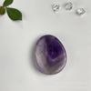Procesamiento y Personalización de Exportación Piedra de Jade Cristalino Ovalada con Forma de Pulgar Piedra de Descompresión Masajeador Raspado de Dedos Piedra para Pulgar Piedra Wangyou