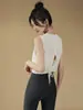 Ropa de verano para fitness para mujer, fina, transpirable, camiseta sin mangas deportiva holgada, camiseta para correr y entrenamiento, top elegante de alta gama