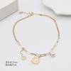 Jiexing Novo Colar de Pérolas Barroco Corrente Cubana Coração em forma de Coração Multi-camada Clavicle Chain Internet Celebridade High-end Design Sense Light Luxo