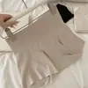 Pantalones Cortos de Seguridad Suaves y Cómodos Tres en Uno con Control de Vientre y Levantamiento de Glúteos Sin Costuras Ropa Interior Antiexposición Leggings para Mujer
