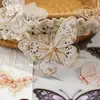 Yi Niao Weaving Butterfly Diary Series Pacote de Adesivos PET Material de Tricô Borboleta Material para Patchwork DIY 6 Estilos