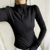 Ropa de Protección Solar para Mujer, Chaqueta Ajustada, Top de Yoga Ceñido, Ropa Deportiva de Verano, Cuello Alto, Nuevo 2024, Fina de Secado Rápido para Mujer
