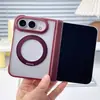 Adecuado para Apple 18 Ultra, funda de teléfono con soporte giratorio, acabado mate, adsorción magnética, eje central, funda protectora para pantalla plegable de iPhone