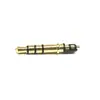 DC3.5 de cuatro etapas 4.5 panel largo 27.2 conector de audio conector de auriculares chapado en oro