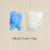 Molde de Silicone Criativo Estéreo Velas Perfumadas Papai Noel Produção DIY de Enfeites de Natal em Gesso