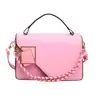 Bolso de Moda para Mujer 2026 Simple Nuevo Llegada Bolso de Mano con Cadena Texturizada Bolso Cuadrado Pequeño Bolso de Hombro Cruzado con Personalidad Elegante