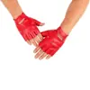 Guantes de Medio Dedo para Baile para Hombre, Medio Dedo, Fitness, Cuatro Estaciones, Transpirables, Suaves, Cuadros, Moda, Estilo Coreano, Guantes de Baile
