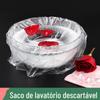 Saco de lavatório descartável saco de bacia de beleza suprimentos saco de lavatório saco de plástico engrossado