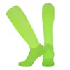 Calcetines de Fútbol Transpirables Profesionales de Color Sólido Hasta la Rodilla