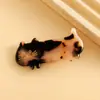 Grampo de Cabelo Gatinho Fofo Estilo Soft Japonês e Coreano Presilha Fofa Delicada para Franja Grampo Feminino Acessório de Cabelo